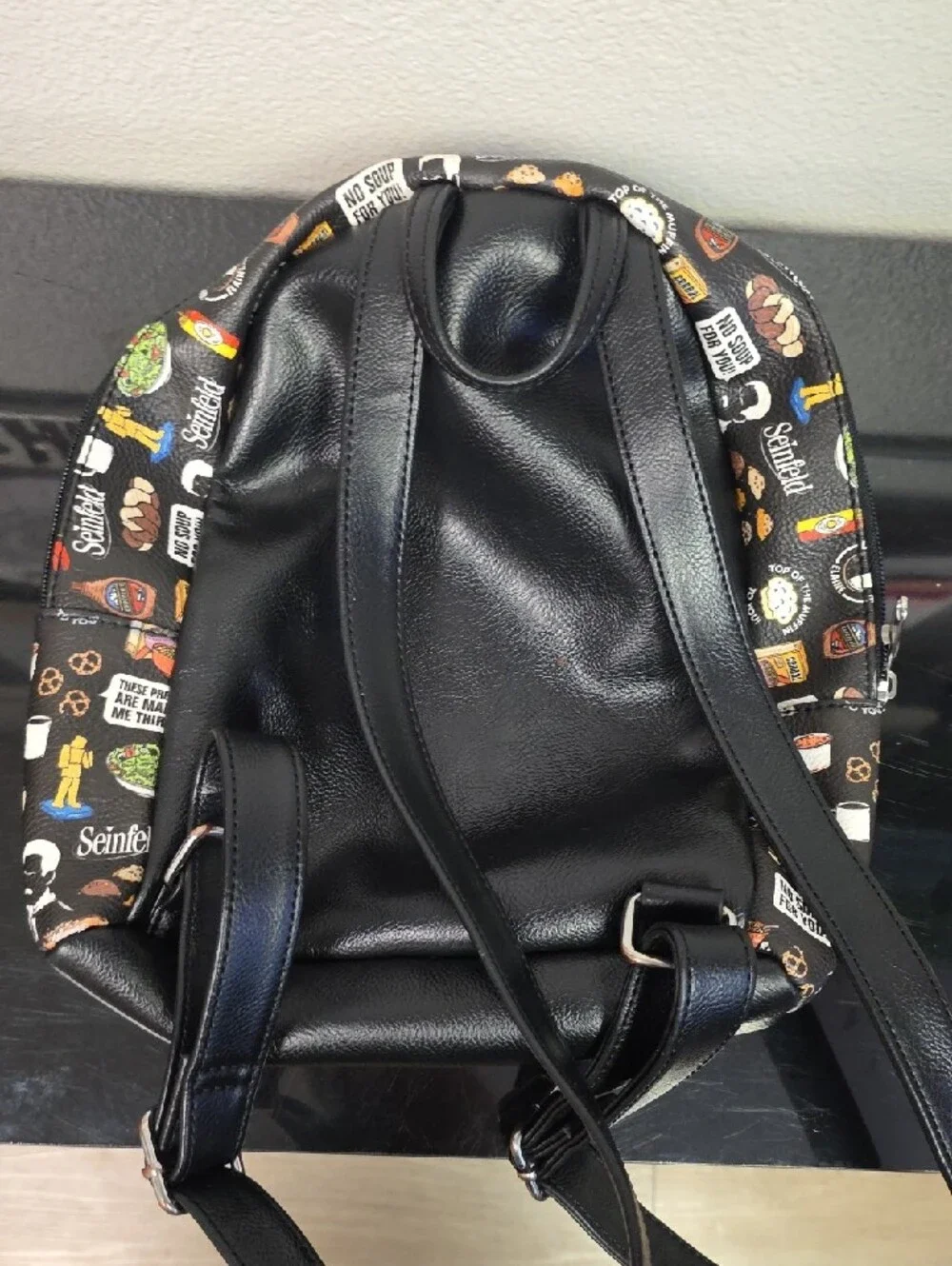 Loungefly Seinfeld Food Icons Mini Backpack